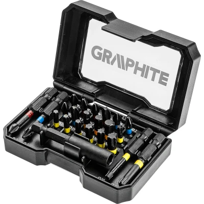 Afbeelding van graphite bitset impact 23 delig 56h612
