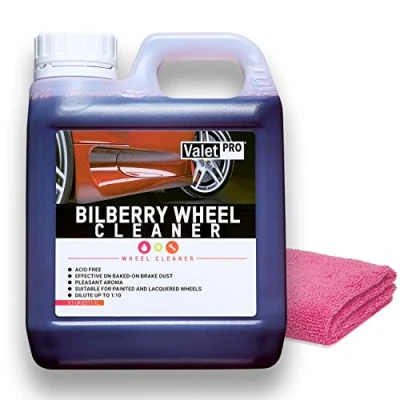Afbeelding van detailmate ValetPro Bilberry Velgenreiniger 1 liter bus Velgenreiniger, concentraat, microvezeldoek 40 x cm