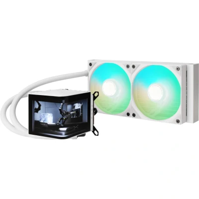 Afbeelding van TRYX PANORAMA AIO waterkoeling ARGB 240mm Wit