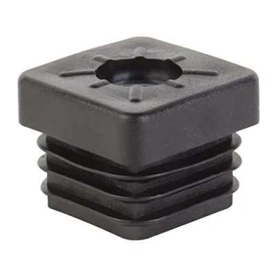 Afbeelding van Alberts 426736 Schroefdraaddop voor de afsluiting van vierkante buizen kunststof, zwart breedte 20 mm schroefdraad M8