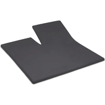 Afbeelding van Split Topper Hoeslaken Cinderella Anthracite (Badstof) 180 x 200/210 cm