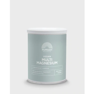 Afbeelding van Mattisson Multi Magnesium 250 mg complex 200 gram
