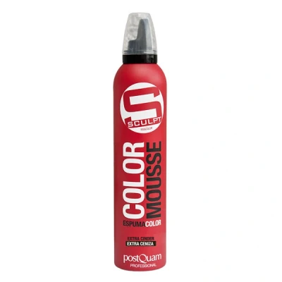 Afbeelding van Postquam, Haarmousse, extra gekleurde mousse as (300 ml) (300 ml, Schuimmiddel)