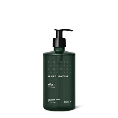 Afbeelding van Skandinavisk SKOG Hand &amp; Body Wash, dennennaalden en dennenappels, berkensap lelietje van dalen. 500 ml