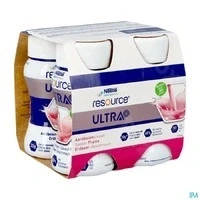 Afbeelding van Nestlé Resource Ultra+ hazelnoot Drankje 4x125ml
