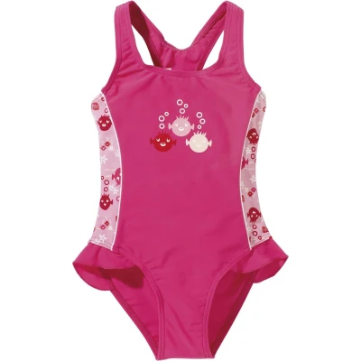 Afbeelding van BECO SEALIFE badpak SPF 50+ blauw/roze maat 92