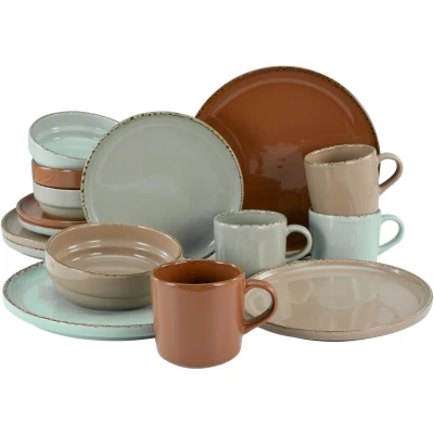 Afbeelding van CreaTable Combi servies Terra Collection (set, 16 delig)