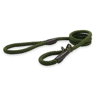 Afbeelding van Ancol Heritage Nylon Touw Slip Lood Groen 1.5m X12mm Sz 4 8