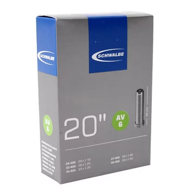 Afbeelding van schwalbe Tube 20 x 1 1/8 (1.50) schrader valve
