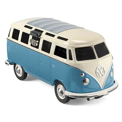 Afbeelding van Board Masters VW Collection Volkswagen Verrijdbare koelbox koelwagen in T1 bus vorm ca. 26 liter (Classic Bus/Red) One Size (blauw)