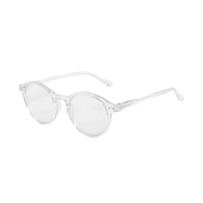 Afbeelding van ZENOTTIC Blauw Licht blokkerende Bril, Anti Duizelige Lens, Voor Dames en Heren, Lichtgewicht Rond Frame, Retro