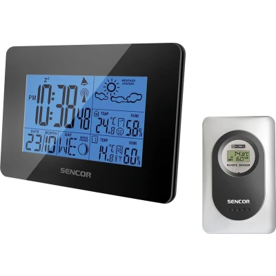 Afbeelding van Sencor SWS 51 B Digitaal weerstation Zwart