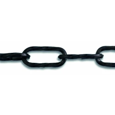 Afbeelding van Chapuis LVBL17 lampketting zwarte gedraaide staaldraad 10 kg diameter 2,2 mm lengte 1,5 m