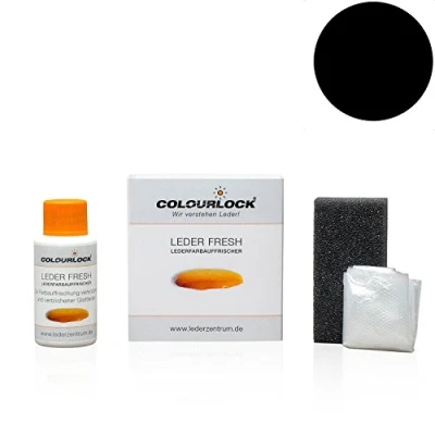 Afbeelding van Colourlock Leerverf, fris kleurherstel voor leer, F standaard kleuren in mini 30 ml, elimineert vlekken, verkleuringen en slijtage aan leer kunstleer.