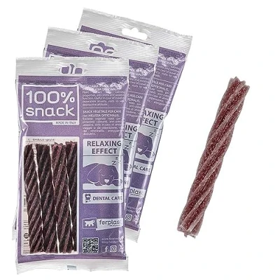 Afbeelding van Ferplast Hondensnack Natuurlijke Mondhygiëne Ontspannende Effect met Melissa 3 Pack Kit 315g