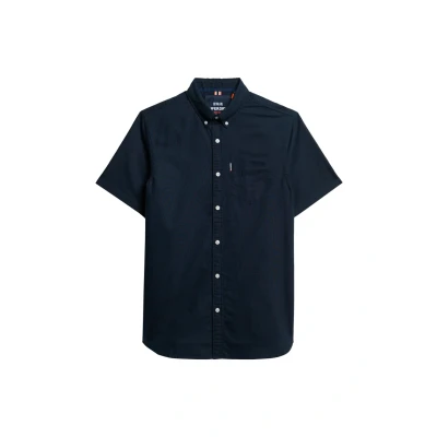 Afbeelding van Superdry Overhemd, Heren, Maat: XL, Eclipse navy