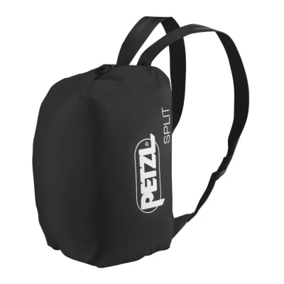 Afbeelding van Petzl Split Touwtas voor 120 meter klimtouw met touwzeil grijs