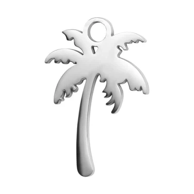 Afbeelding van Charm palm tree iXXXi Necklaces Silver