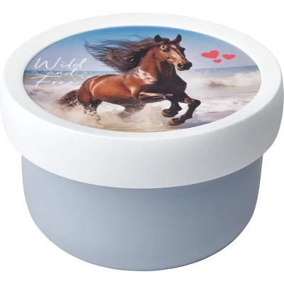 Afbeelding van Mepal Fruitbox Campus Lunchbox Wild Horse Print Lunchboxen &amp; Bekers