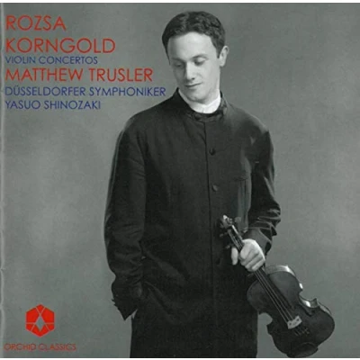 Afbeelding van Matthew Trustler, Düsseldorf Symphony Orchestra Violin Concertos (CD)