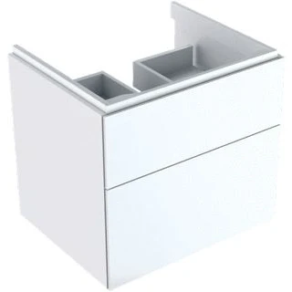 Afbeelding van Geberit Xeno2 wastafelonderbouwkast met 2 laden, wit 580 x 530 462