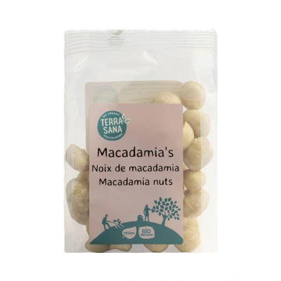 Afbeelding van Terrasana Raw Macadamianoten Gepeld Bio, 100 gram