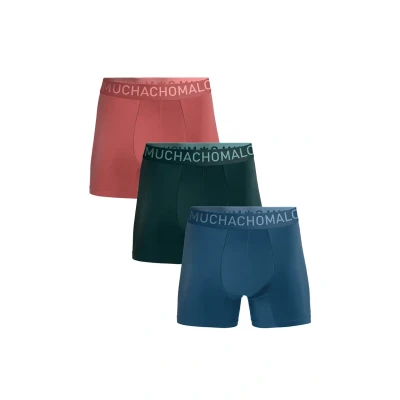 Afbeelding van MUCHACHOMALO Heren Boxers, Bamboe Effe Ondergoed, Multipack 3 Pack, Boxershorts Solid Klassieke Pasvorm voor Comfort, met Elastische Tailleband