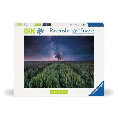 Afbeelding van Ravensburger Legpuzzel Nachthim.Uber Dem Kornfeld, 1500st.