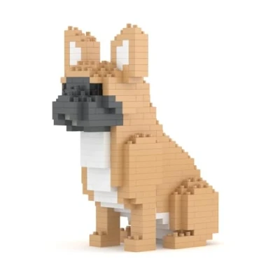 Afbeelding van JEKCA Franse Bulldog Mini 01S, bouwstenen van kunststof, vanaf 14 jaar