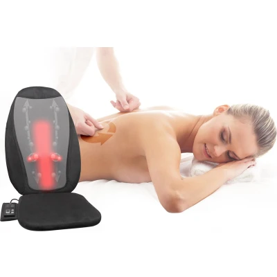 Afbeelding van Lanaform Shiatsu Massager Massage Kussen Massagekussen Stoel Vibratie Rug Verwarming