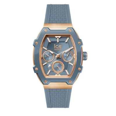Afbeelding van Ice Watch Herenhorloge analoog kwarts met siliconen band 023900, Blauw