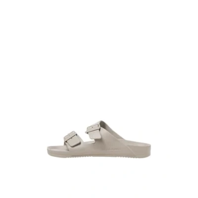 Afbeelding van Jack &amp; Jones Jfwcroxton Moulded Pantoffels, Heren, Maat: 42, Plaza taupe Kunststof