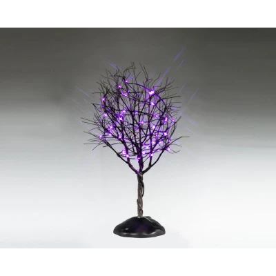 Afbeelding van Spooky Town Dry Tree Purple Lights