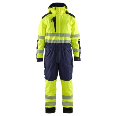 Afbeelding van Blaklader 6725 1977 Winteroverall High Vis Geel/Marineblauw