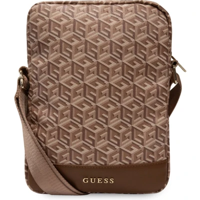Afbeelding van Guess G Cube Universele Tablet Tas (10 Inch) Bruin