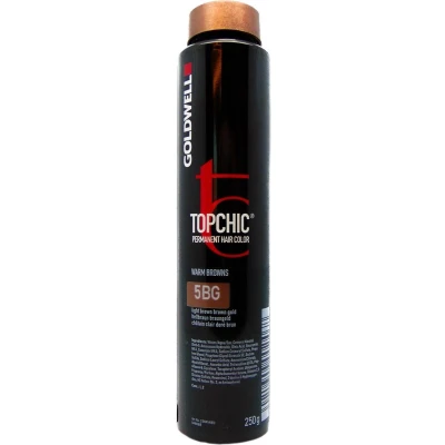 Afbeelding van Goldwell Topchic Depot Bus 5 BG Lichtbruin Goudbruin 250 ml