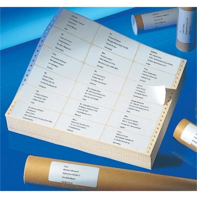 Afbeelding van Etiket Avery Zweckform T3014 102x36mm 1 baans wit 4000stuks
