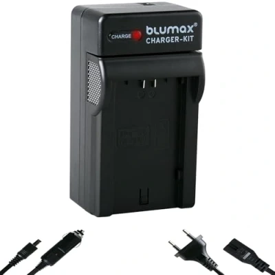 Afbeelding van Blumax Oplader voor Sony NP FZ100 geschikt Alpha 7 III/Alpha 7R III / IV 7SIII 9 II incl. autolaadkabel