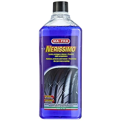 Afbeelding van Ma Fra, Nerissimo, geconcentreerd vloeibaar rubberzwart met hoog dekkend vermogen, beschermt, herstelt en behoudt de kleur zonder te vlekken, 1000ml
