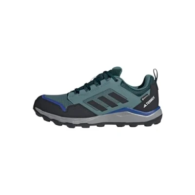 Afbeelding van adidas Heren Terrex Tracerocker 2 GORE TEX Trail Running Shoes, preloved teal/core black/semi lucid blue, 44 EU