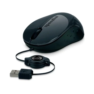 Afbeelding van Speedlink BEENIE Mobile Mouse WiRood USB, Zwart