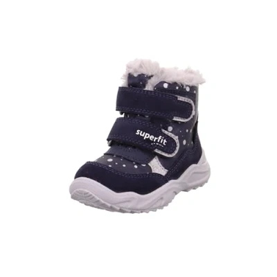 Afbeelding van Superfit Glacier Snowboots voor kinderen, Maat: 21, Blau Leer en textiel