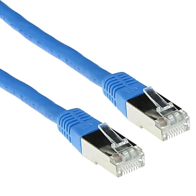 Afbeelding van ACT FB9603 LSZH SFTP CAT6 Patchkabel Blauw 3 meter