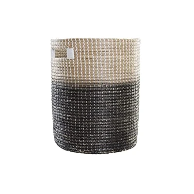Afbeelding van Mand DKD Home Decor Grijs Natuurlijk Zeegras Boho 33 x 41 cm