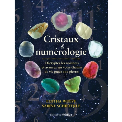 Afbeelding van Cristaux &amp; numérologie Décryptez les nombres et avancez sur votre chemin de vie grâce aux pierres