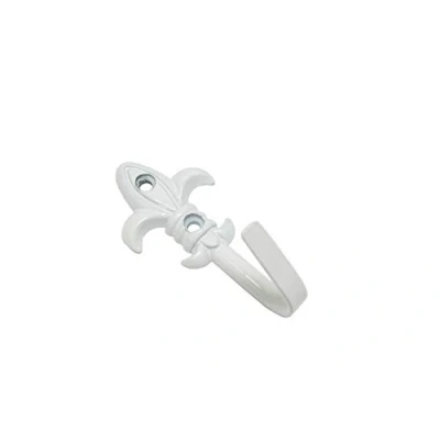 Afbeelding van GARDINIA Decoratieve haken, barok, 2 stuks, embrasse lengte: 3 cm, Ø18 mm, metaal, chroom