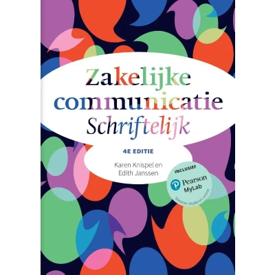 Afbeelding van 9789043035057 Zakelijke communicatie Schriftelijk, 4e editie met MyLab NL toegangscode