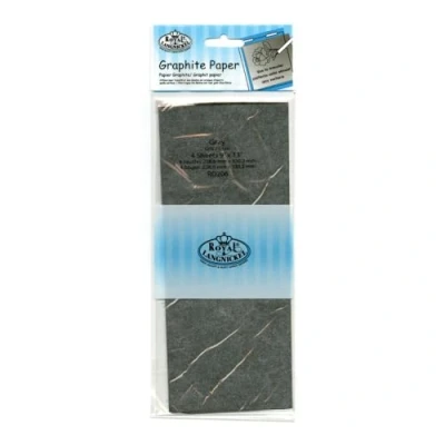 Afbeelding van Grijs transferpapier, 22,9 x 33 cm, 4 stuks