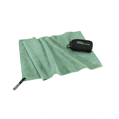 Afbeelding van Cocoon Reishanddoek Terry Towel Light, microvezel, L, groen (Bamboo Green)