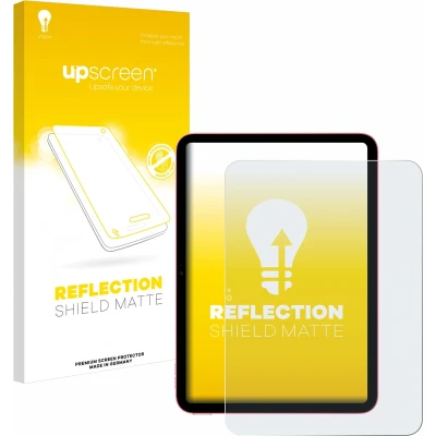 Afbeelding van upscreen Reflection Shield Matte screen protector (1 Stuk, iPad 2022 (10e generatie)), Tablet beschermfolie